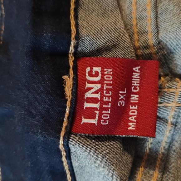 3XL Distressed Ling Collection Overalls - Picture 5 of 5